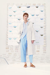 MACHINE EMBROIDERED COAT