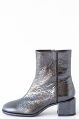 Metallic Bomber Bootie