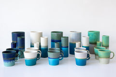 Glazed Cylinder Vase