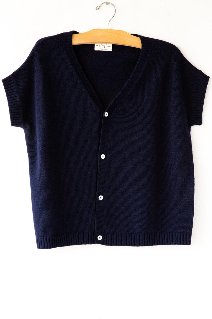Button Cashmix Vest