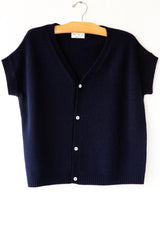 Button Cashmix Vest