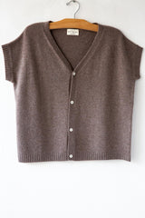Button Cashmix Vest