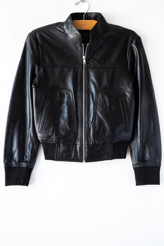 Shrunken Leather Jacket