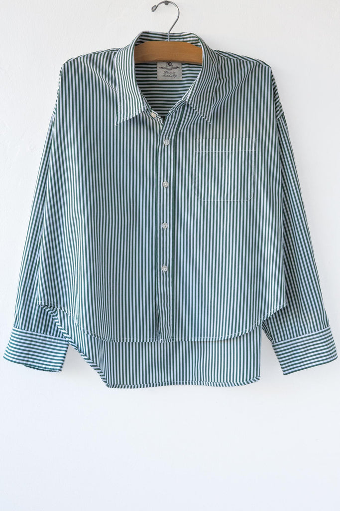 Crop Stripe Shirt