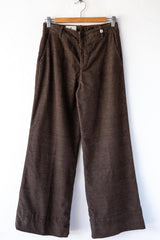 Velvet Crop Wide Leg