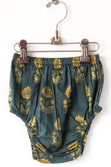 Floral Emb Dress + Bloomer