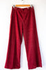 Velvet Crop Wide Leg