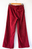 Velvet Crop Wide Leg