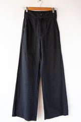 Cotton Twill Flare Pants