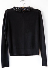 Margaux Emb Cashmere Cardigan
