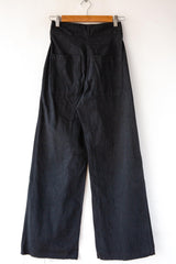 Cotton Twill Flare Pants