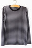 Striped L/S Crew