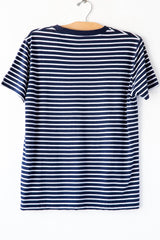 Striped S/S Crew