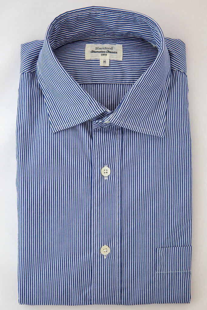 Paul Poplin Stripe Shirt