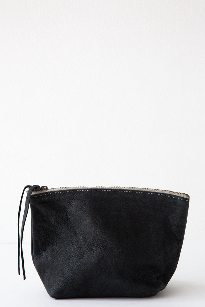 Leather Zip Pouch