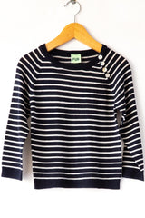 Raglan Stripe Crew