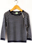 Raglan Stripe Crew