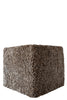 Sheepskin Square Pouf