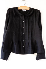 Aga Silk Crochet Top