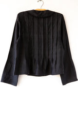 Aga Silk Crochet Top