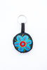 Flower Emb Key Ring