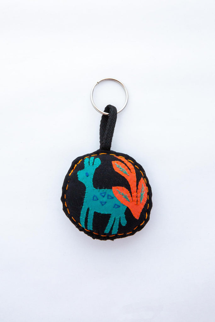 Animal Emb Key Ring