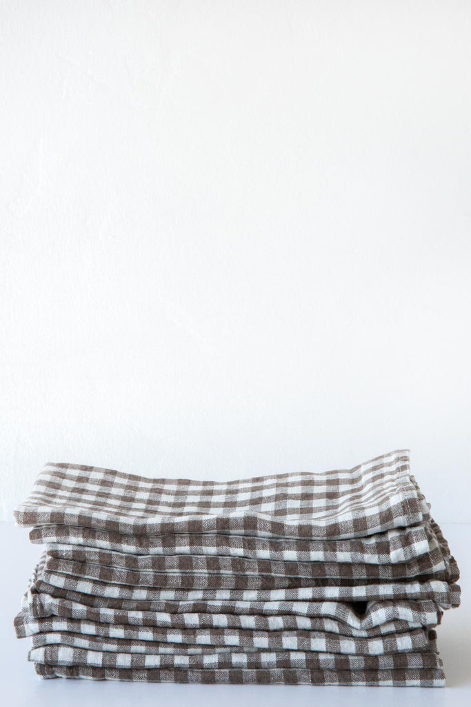Linen Gingham Napkin