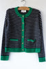 Lillian Stripe Cardigan
