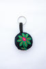 Flower Emb Key Ring