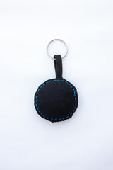 Flower Emb Key Ring