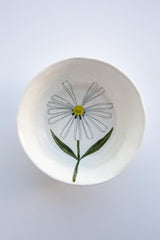 Daisy Snack Bowl-White