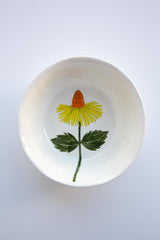Flower Snack Bowl-White