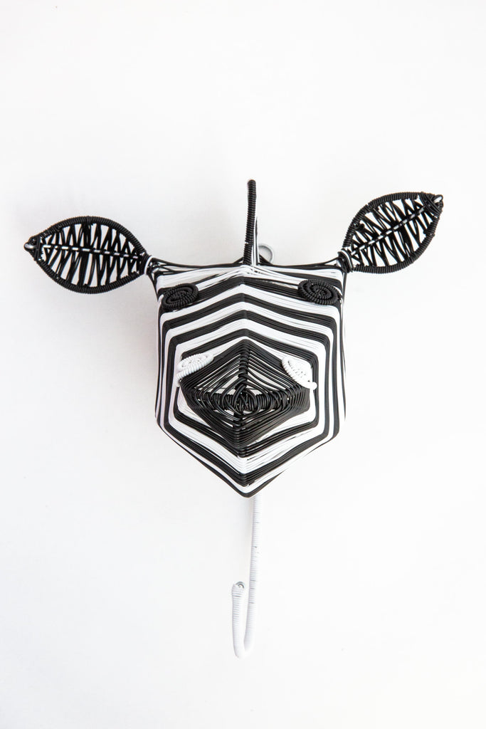 Zebra Head Hook