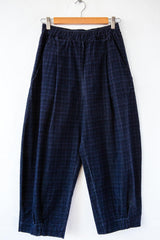 Bianco Velvet Plaid Pant