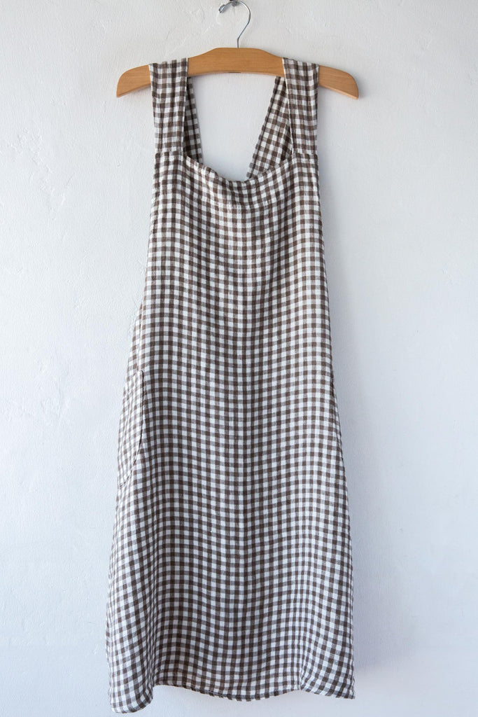 Japanese Gingham Apron
