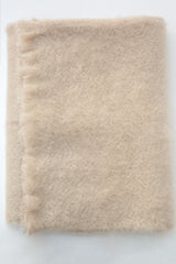 Mohair Solid Throw