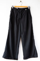 Poplin Crop Wide Leg