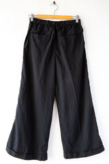 Poplin Crop Wide Leg