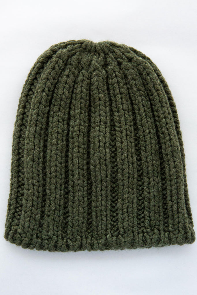 Cashmere Rib Hat