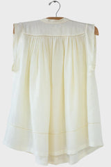 Vanessa Emb Silk Top