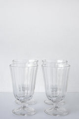 Footed Water Glass