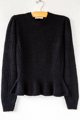 Aurelie LS Peplum Top