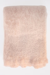 Mohair Solid Throw