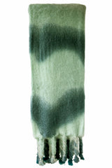 Mohair Tie-Dye Throw