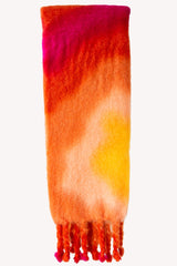 Mohair Tie-Dye Throw