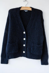 Alpaca Button Cardigan
