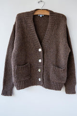 Alpaca Button Cardigan