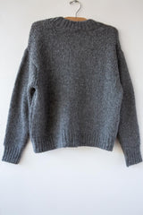 Alpaca Button Cardigan