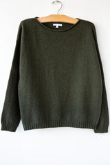 Cashmere Rollneck Crew