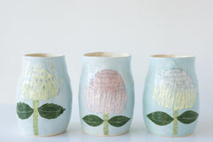 Flower Vase Medium Grey